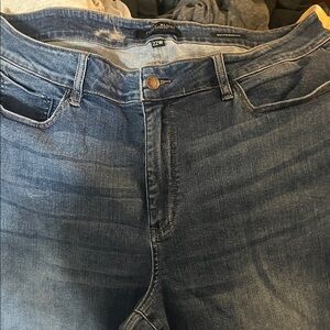 Judy Blue Women's Straight Leg Jeans - Dark Blue